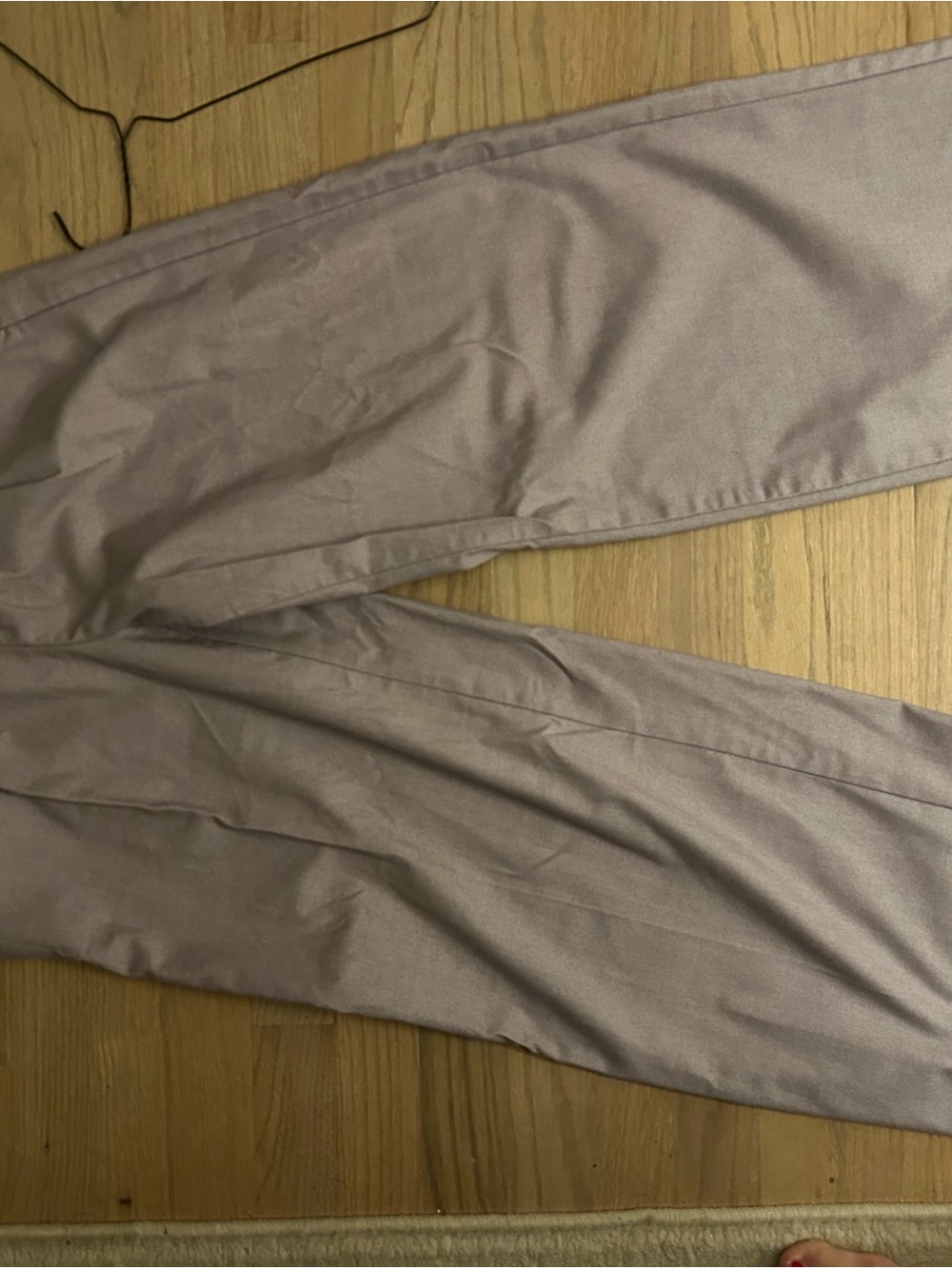 Ann Taylor lavender wool wide leg pants i